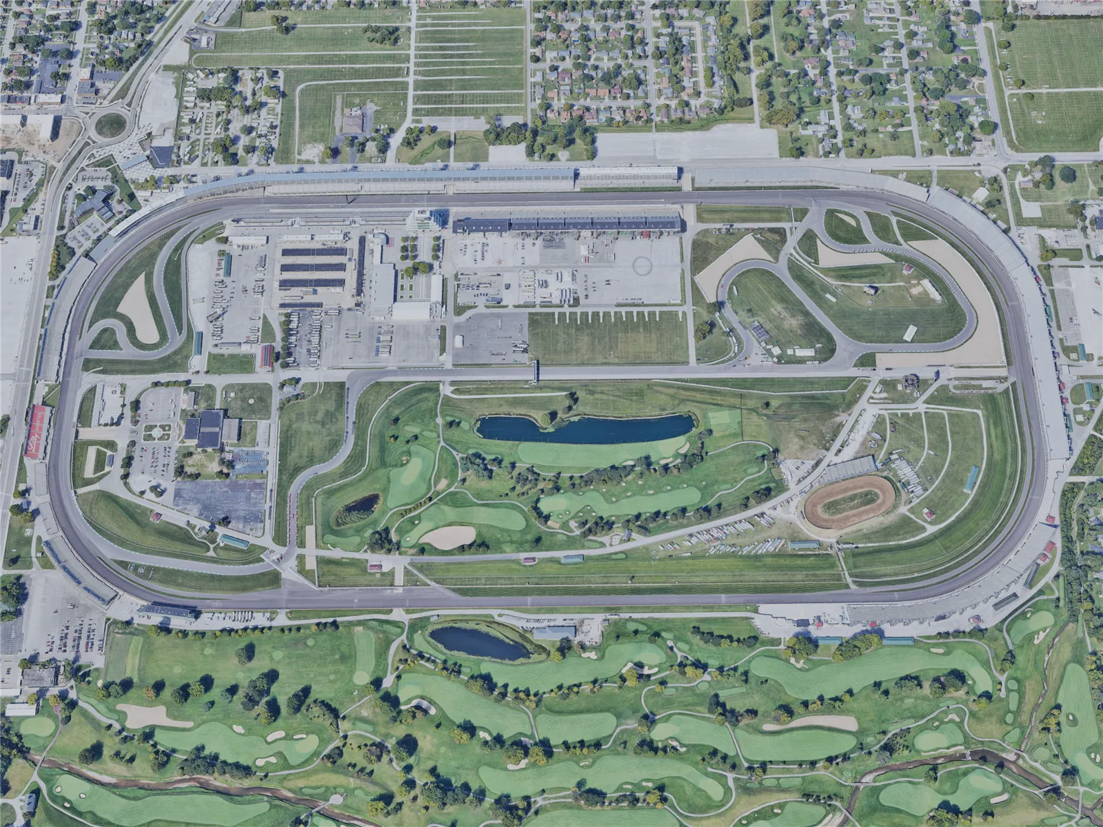 Indianapolis Motor Speedway (2019) 3D Model