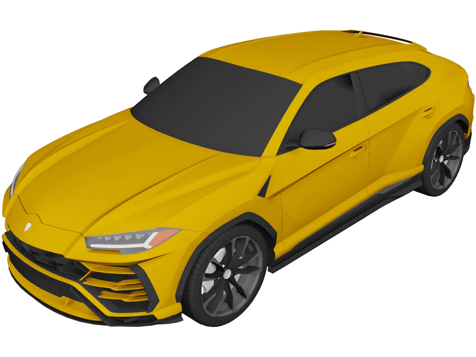 Lamborghini Urus (2019) 3D Model