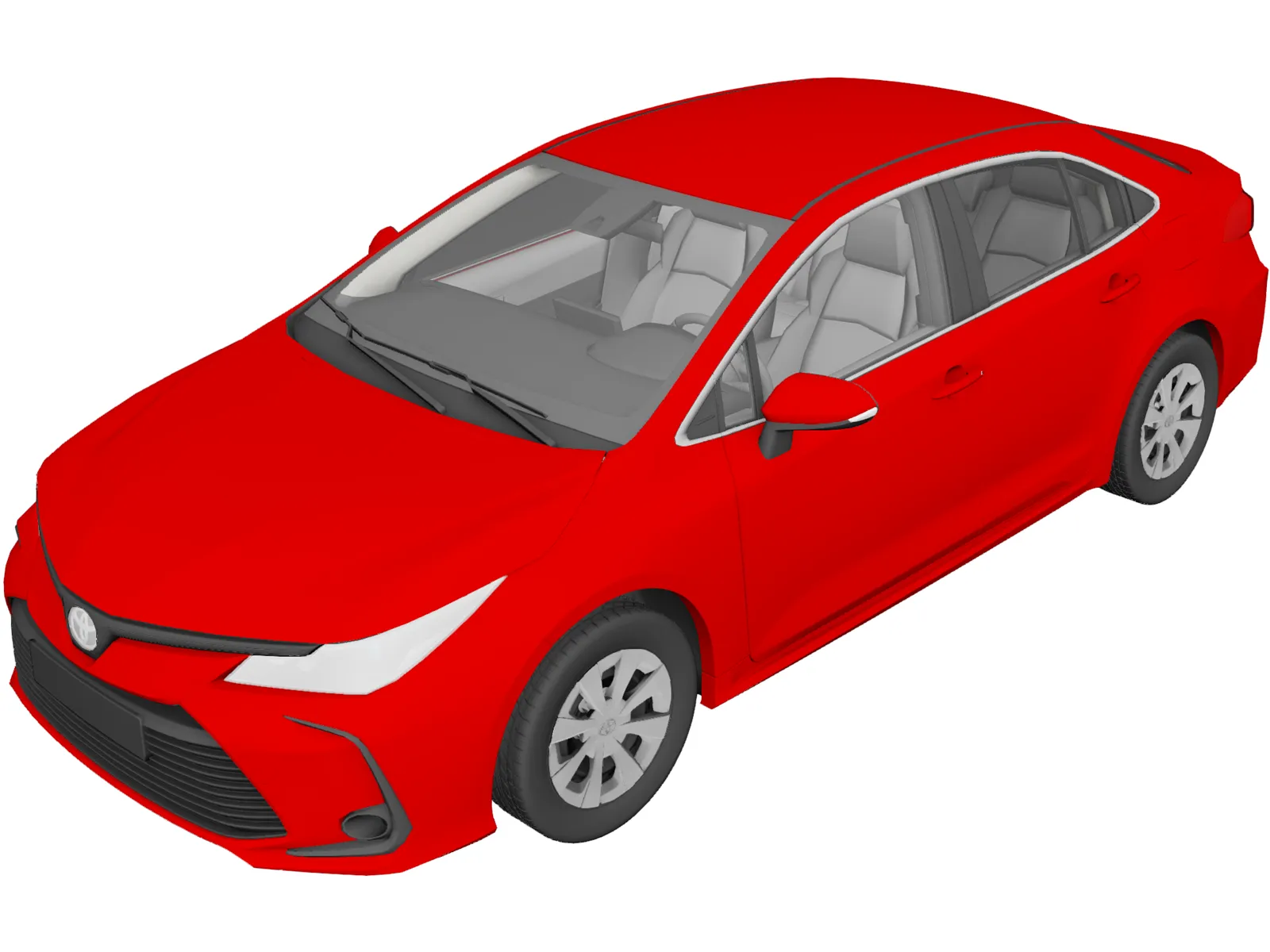 Toyota Corolla (2019) 3D Model