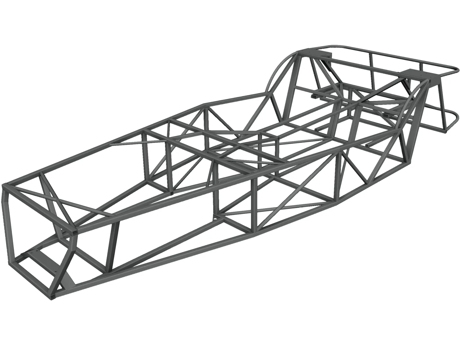 Lotus 7 Chassis 3D Model