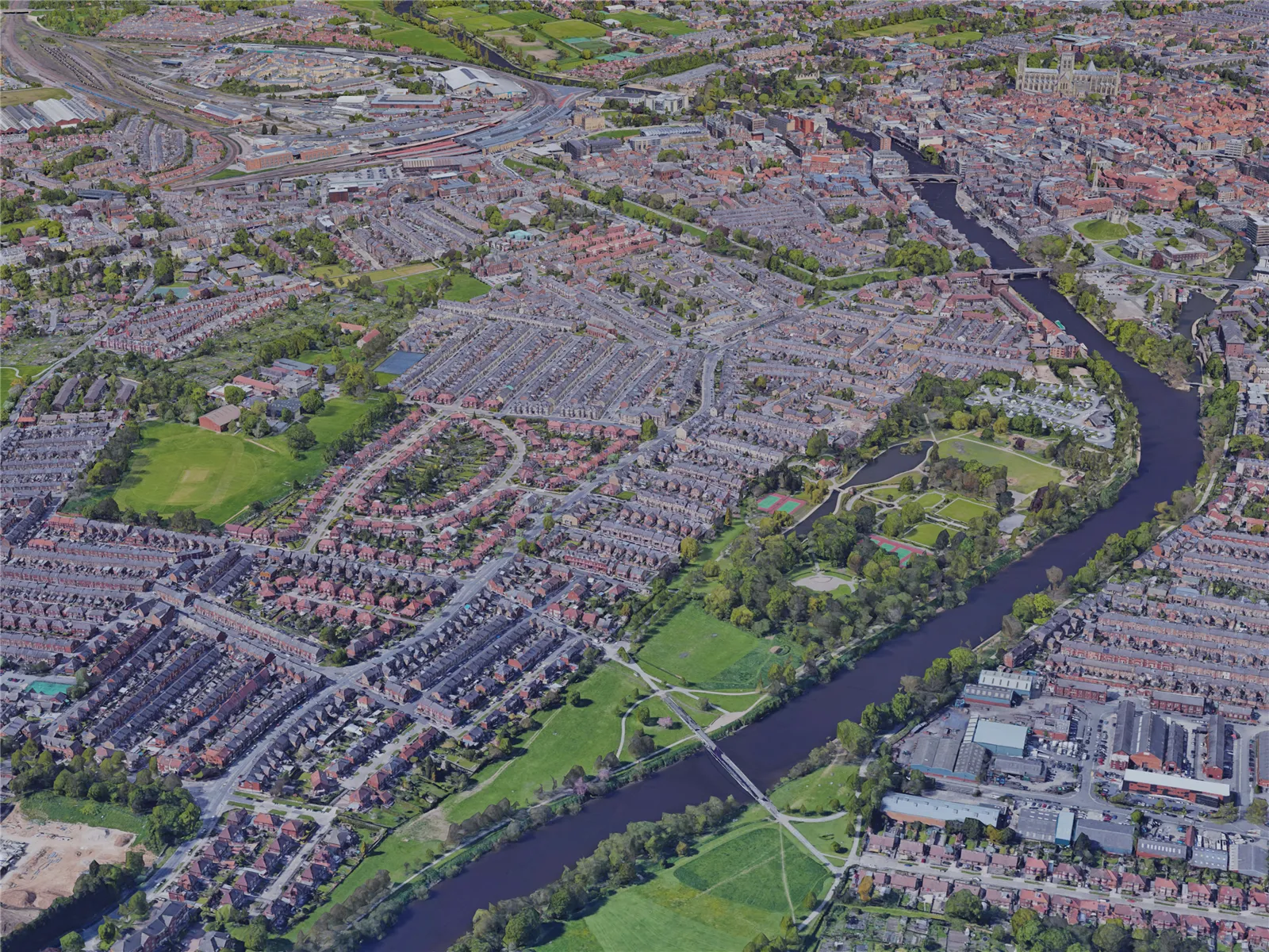 York City, UK (2020) 3D Model