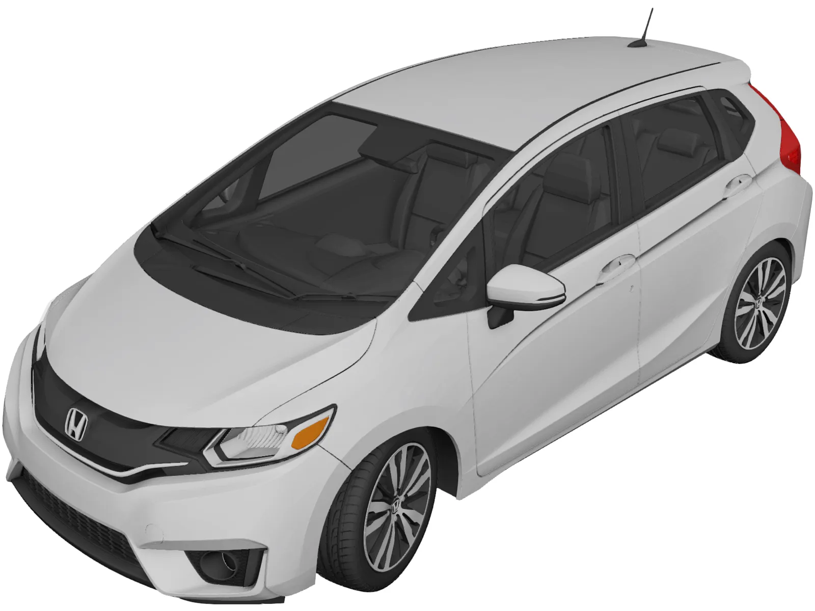 Honda Fit [Jazz] (2017) 3D Model