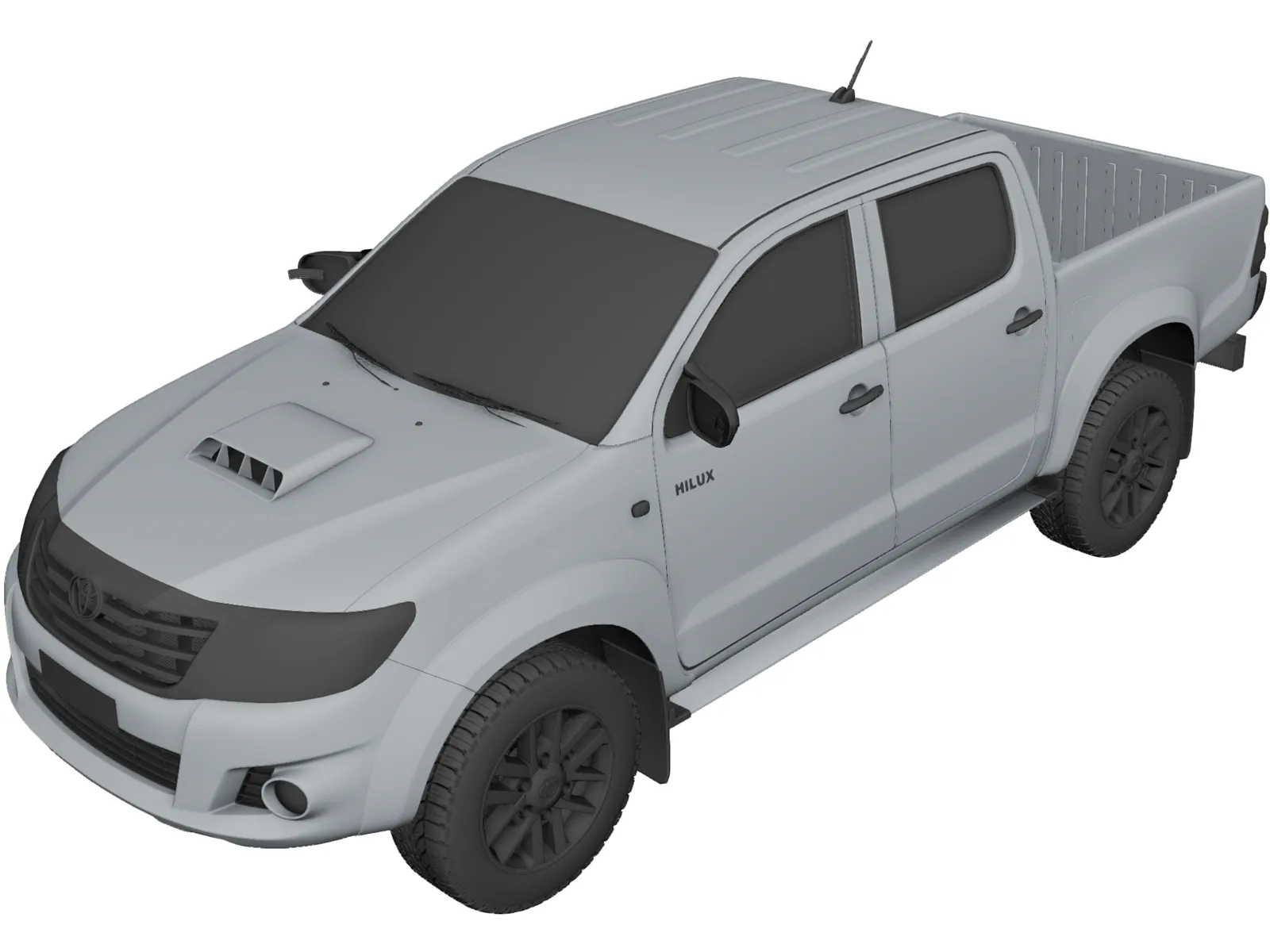 Toyota Hilux (2012) 3D Model