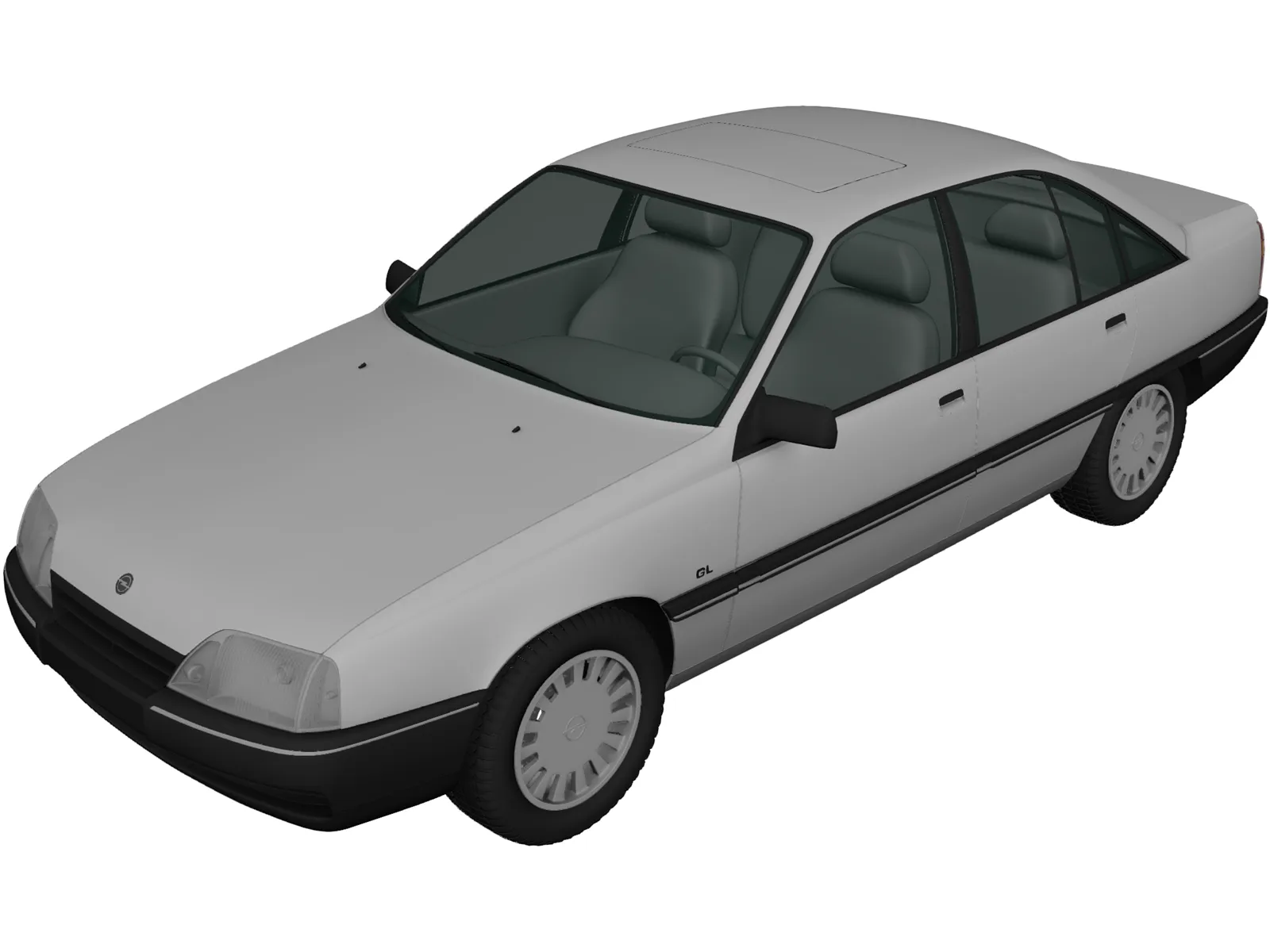 Opel Omega (1987) 3D Model