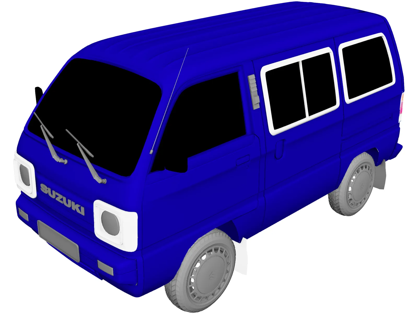 Suzuki Super Carry 3D Model