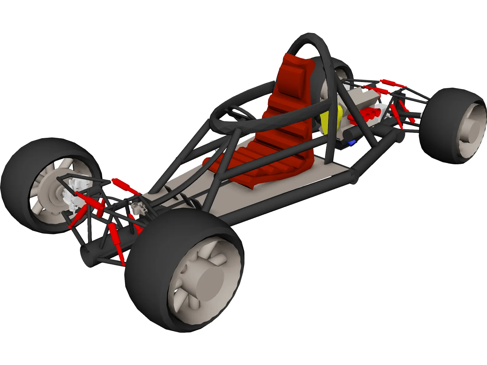 Buggy 3D Model