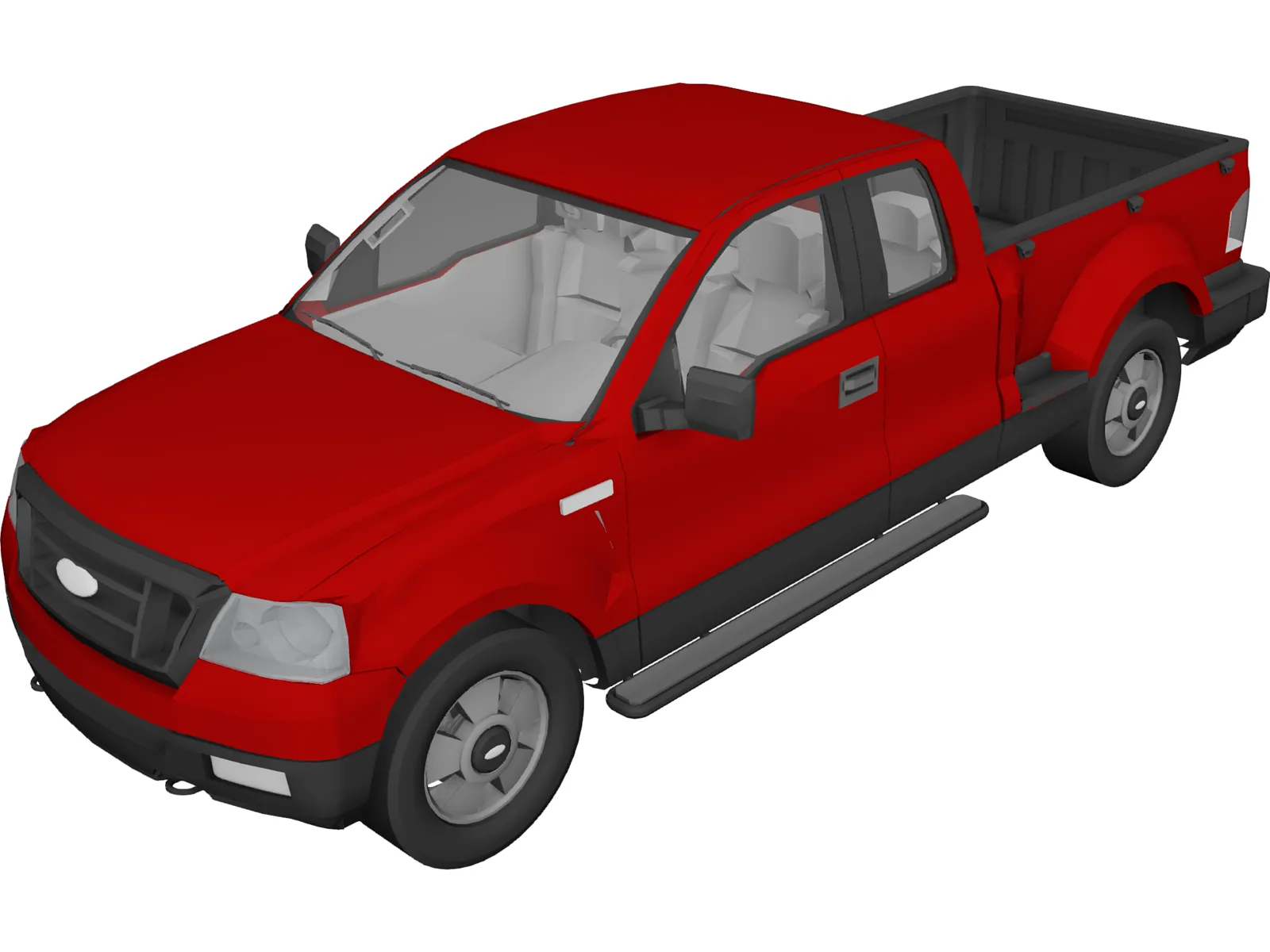 Ford F150 Pickup 3D Model