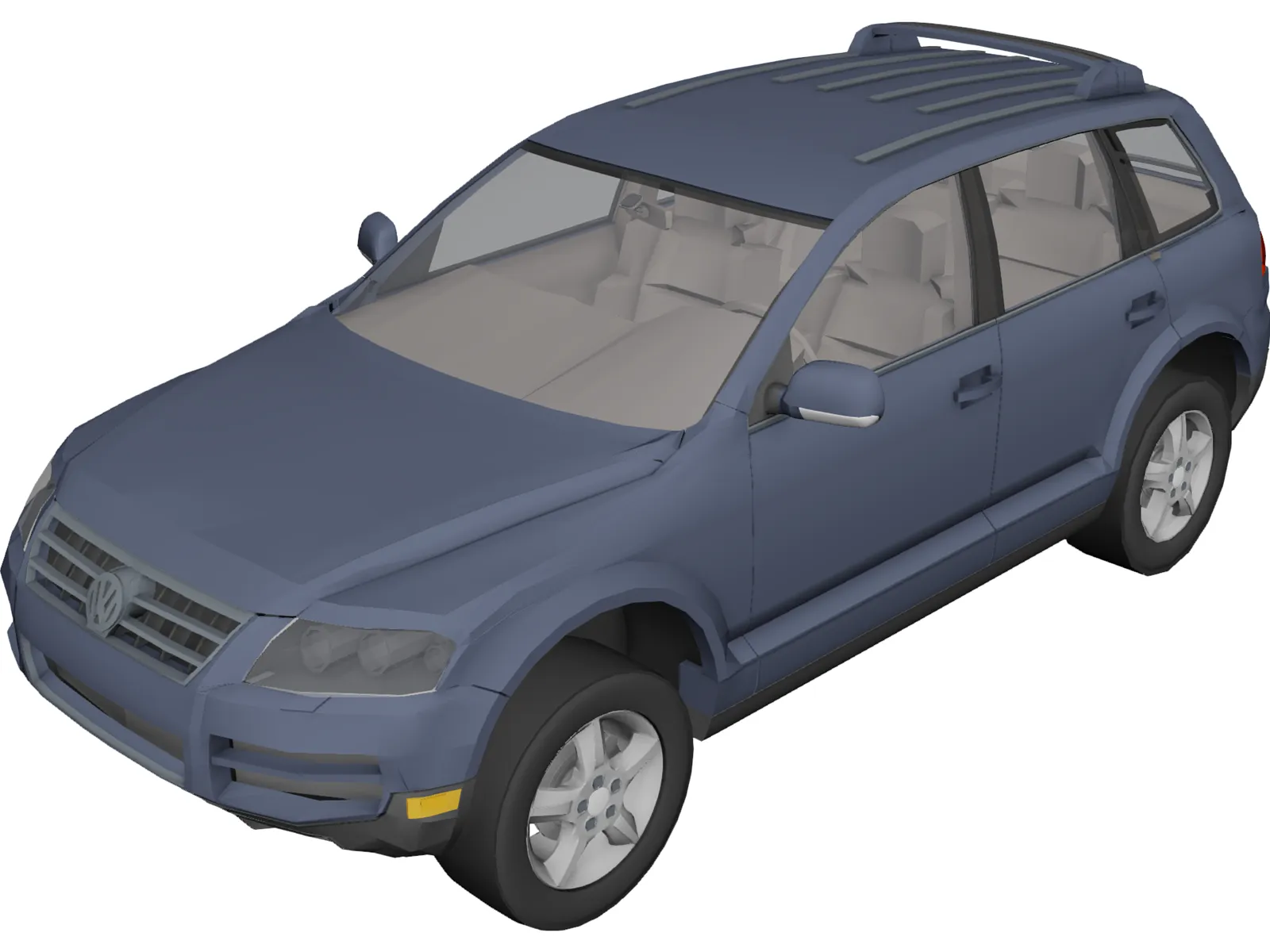 Volkswagen Touareg 3D Model