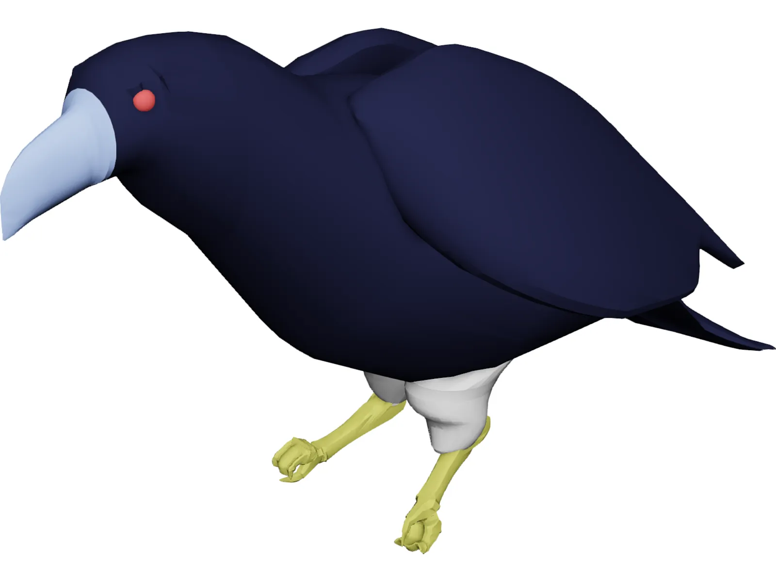 Raven 3D Model