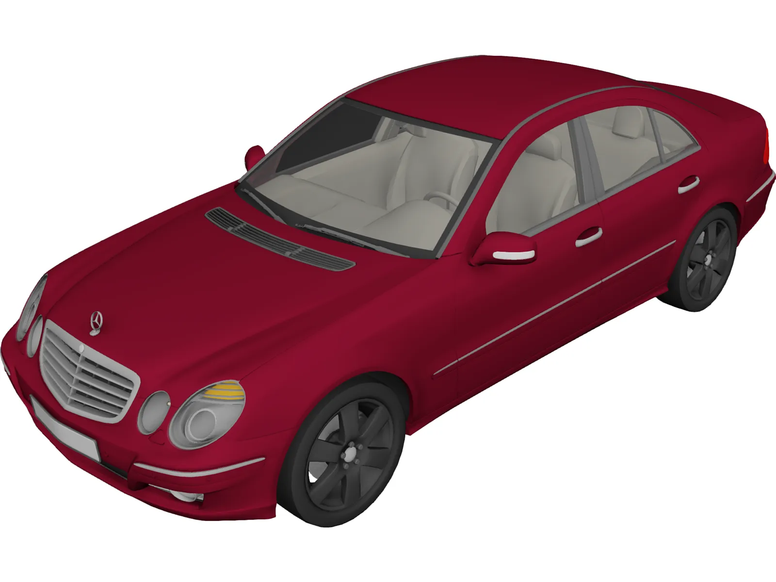 Mercedes-Benz E-class 3D Model