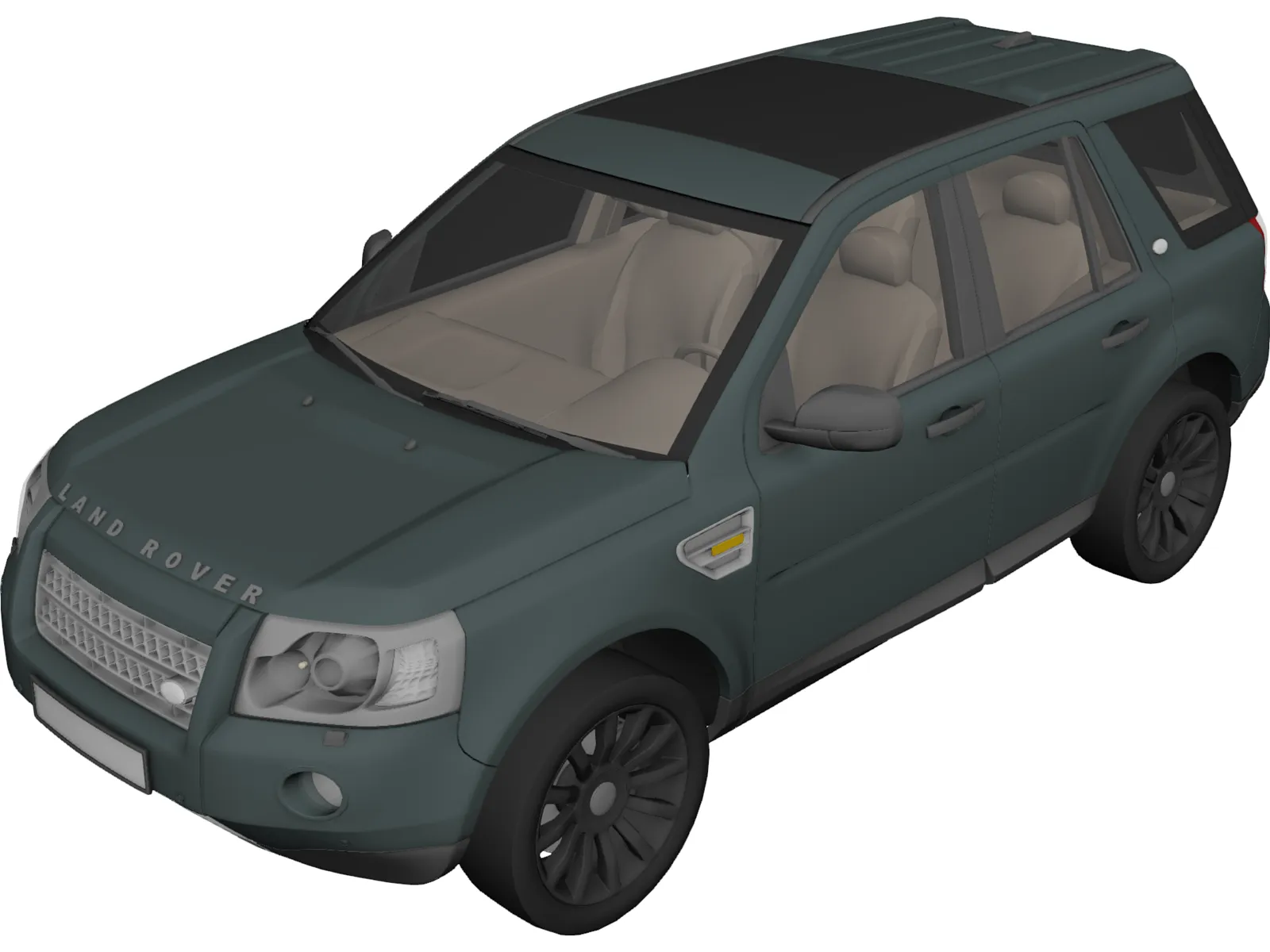 Land Rover Freelander 3D Model