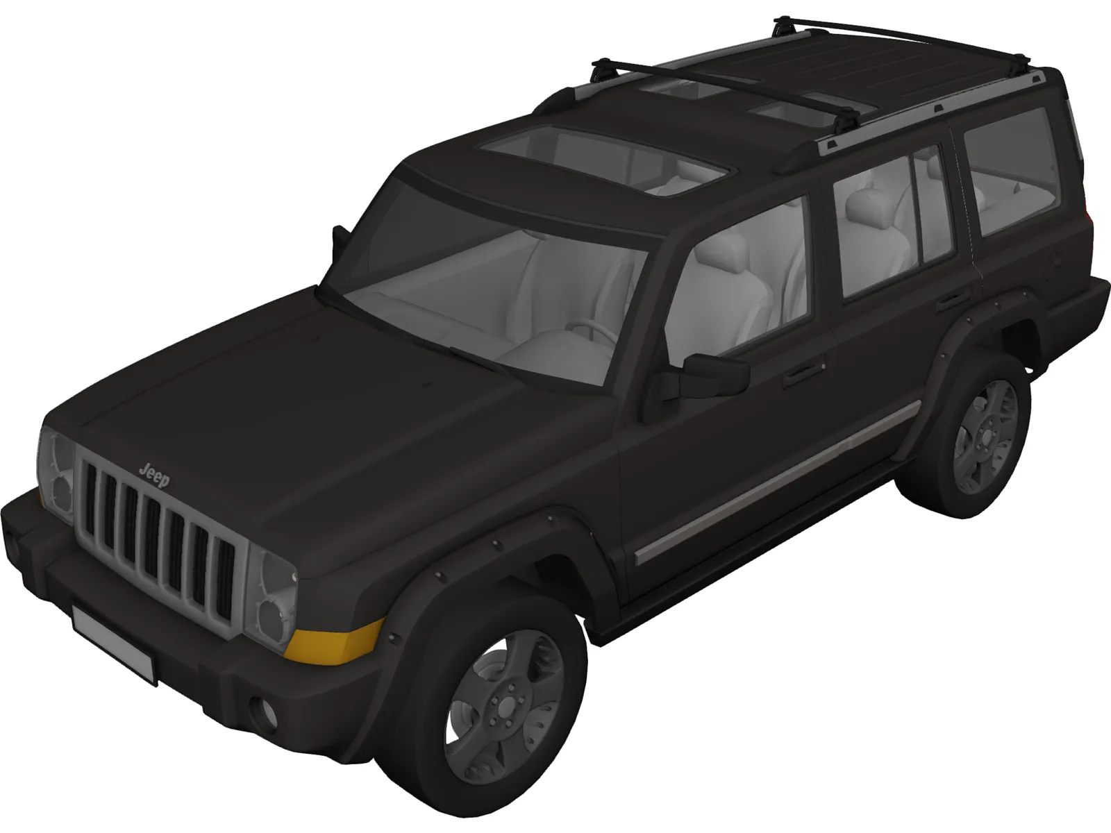 Jeep Commander 3D Model