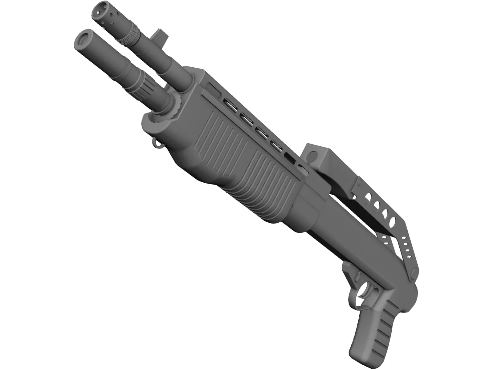 SPAS 12 3D Model