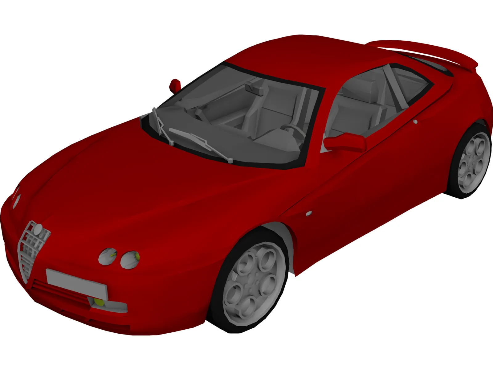 Alfa Romeo GTV 3D Model