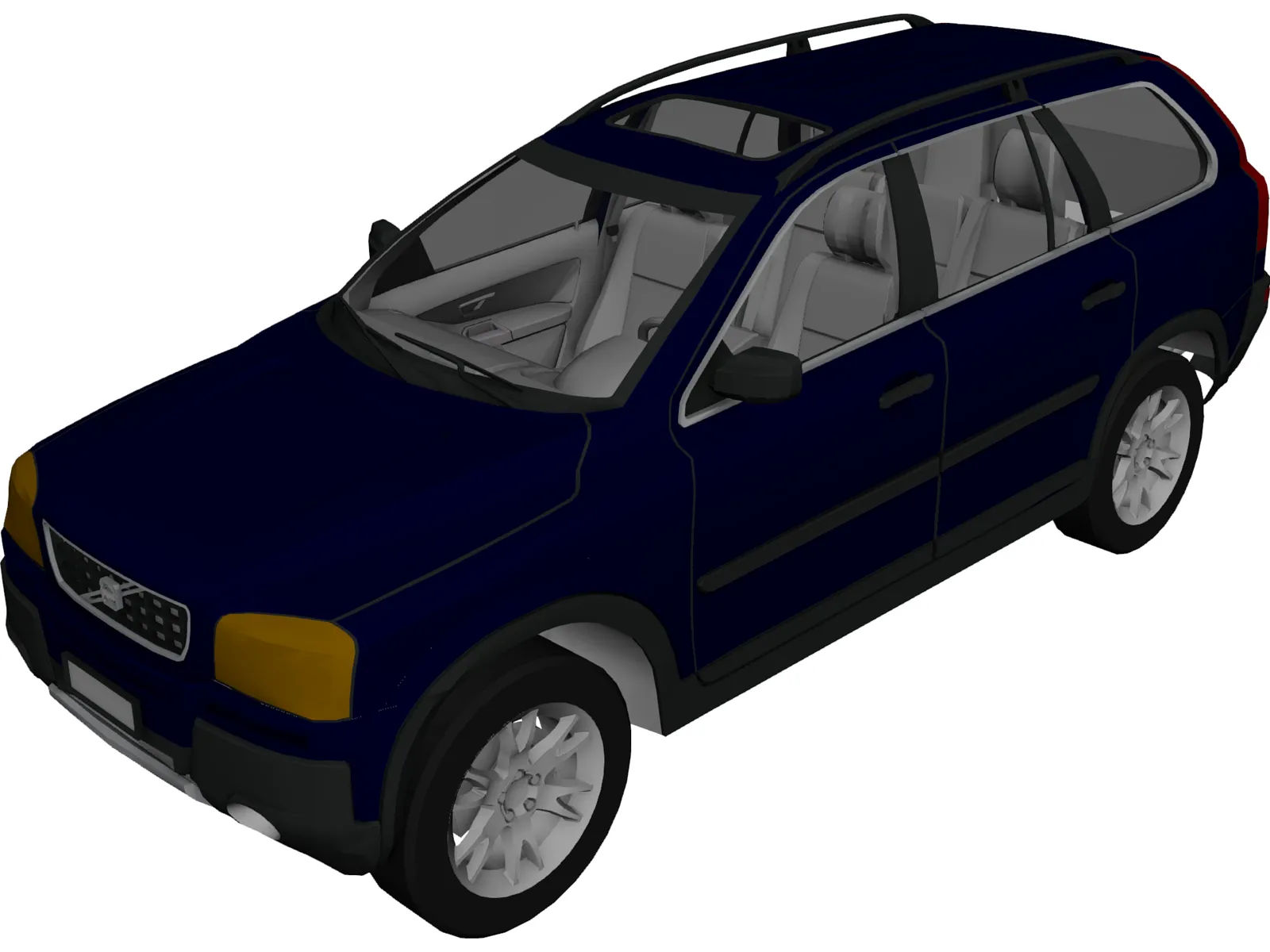 Volvo XC90 3D Model