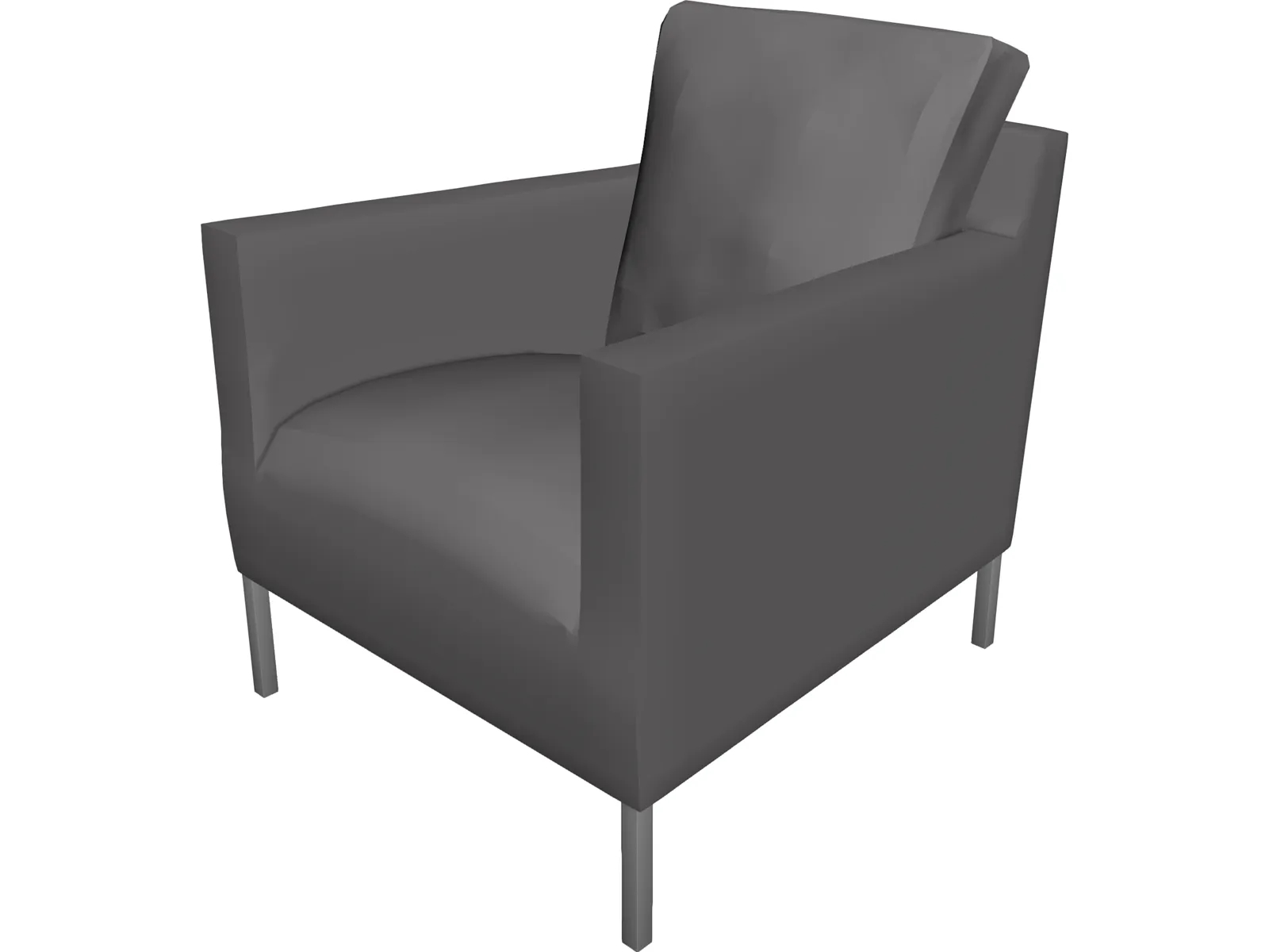 B&B Armchair 3D Model