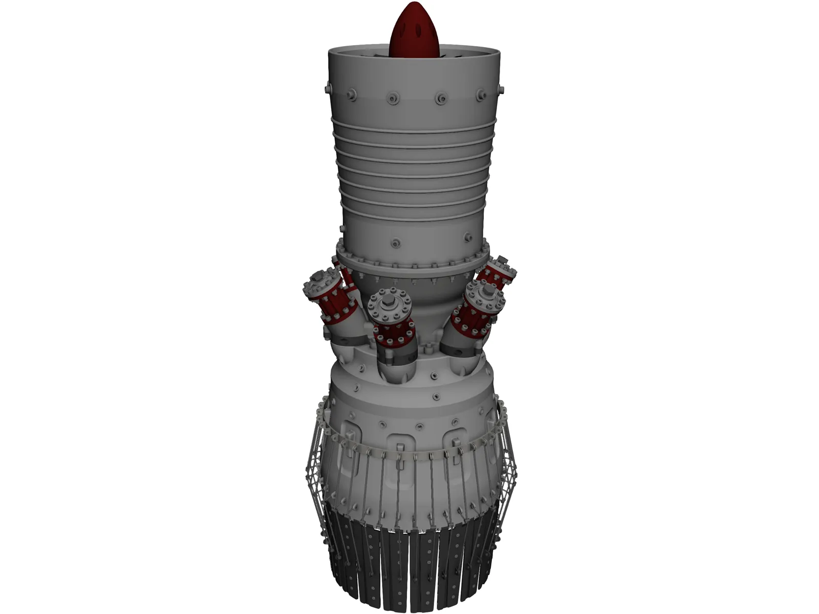 Jet Engine 3D Model