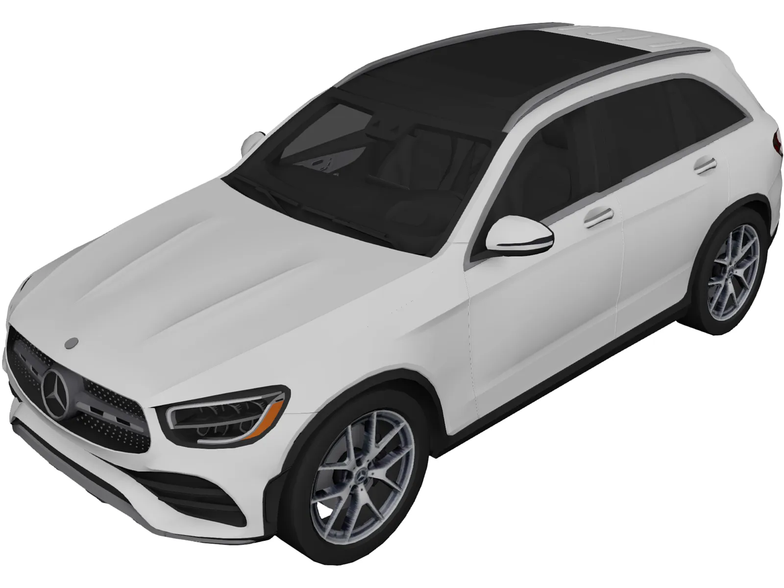 Mercedes-Benz GLC300 (2020) 3D Model