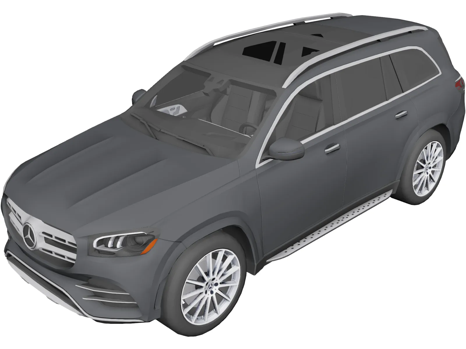 Mercedes-Benz GLS580 (2020) 3D Model