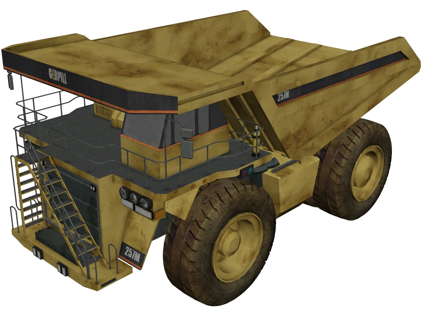 Caterpillar 257M 3D Model