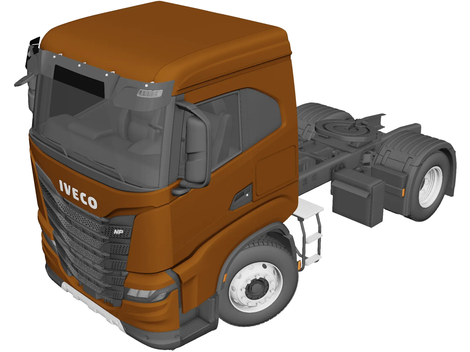 Iveco Stralis X-WAY (2020) 3D Model