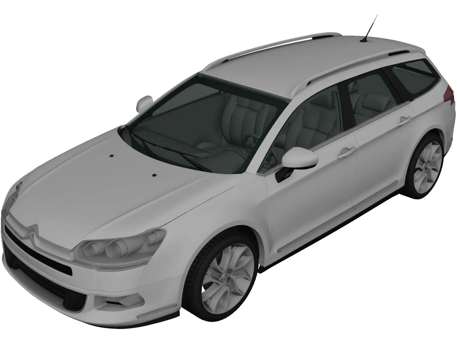 Citroen C5 Tourer (2011) 3D Model