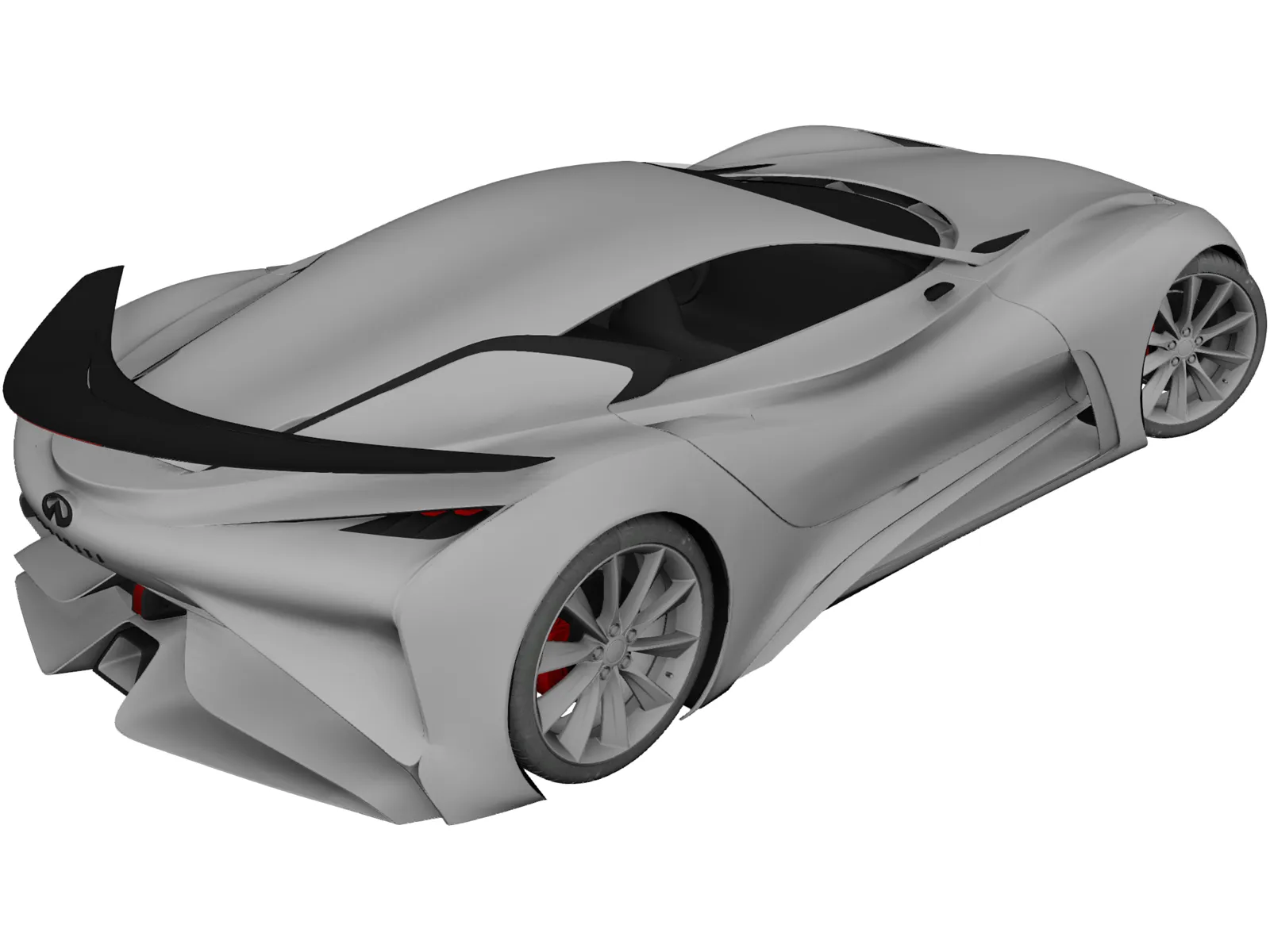 Infiniti Vision Gran Turismo Concept (2014) 3D Model