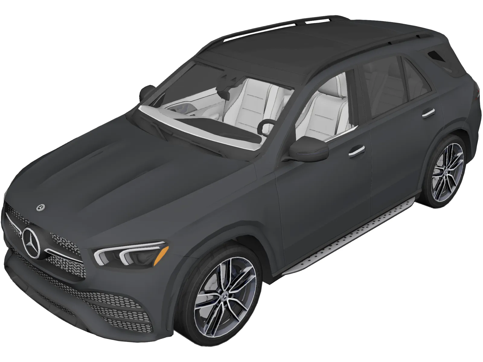 Mercedes-Benz GLE580 (2020) 3D Model