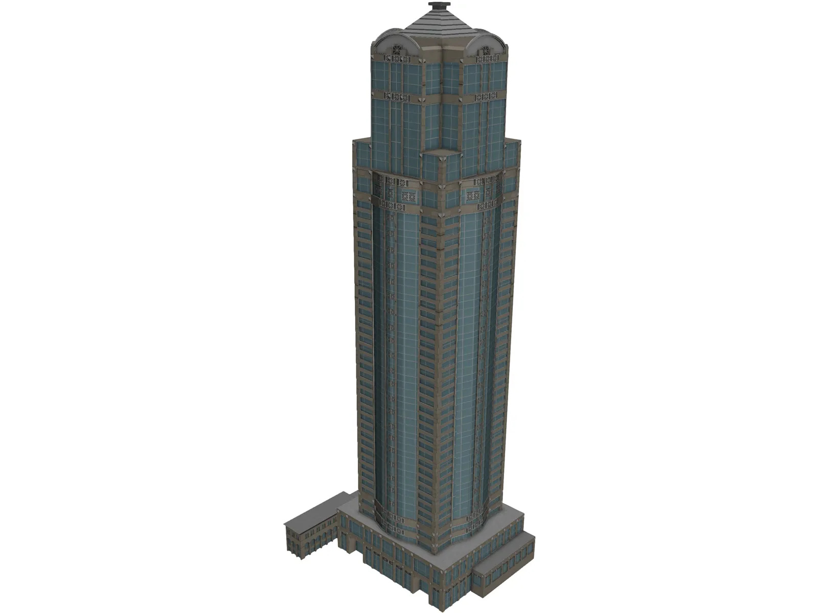 1201 Third Avenue 3D Model