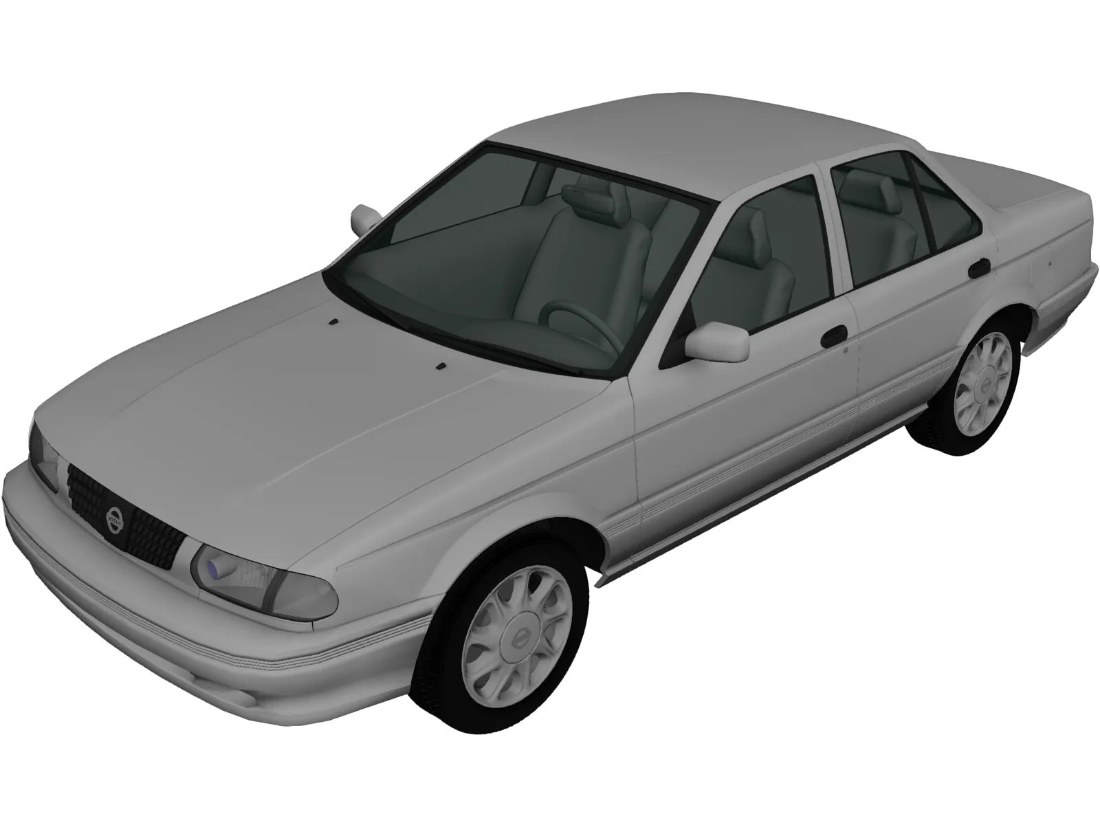 Nissan Tsuru (2004) 3D Model