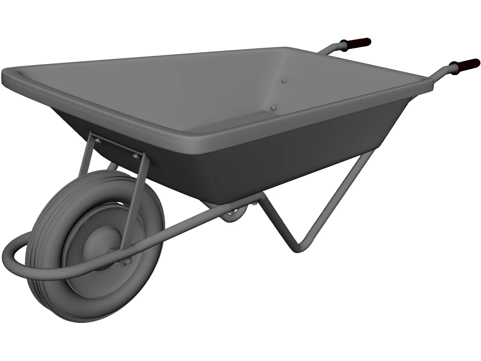 Wheelbarrow 3D Model