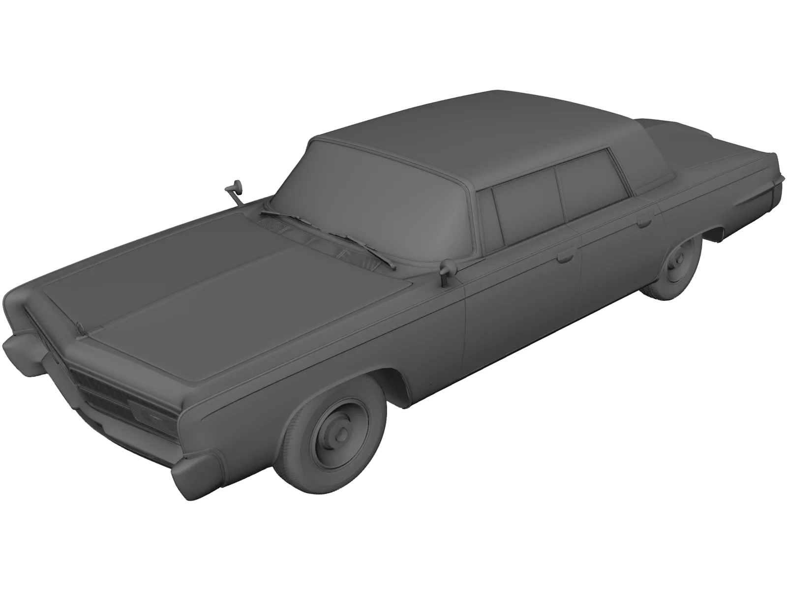 Chrysler Crown Imperial (1965) 3D Model