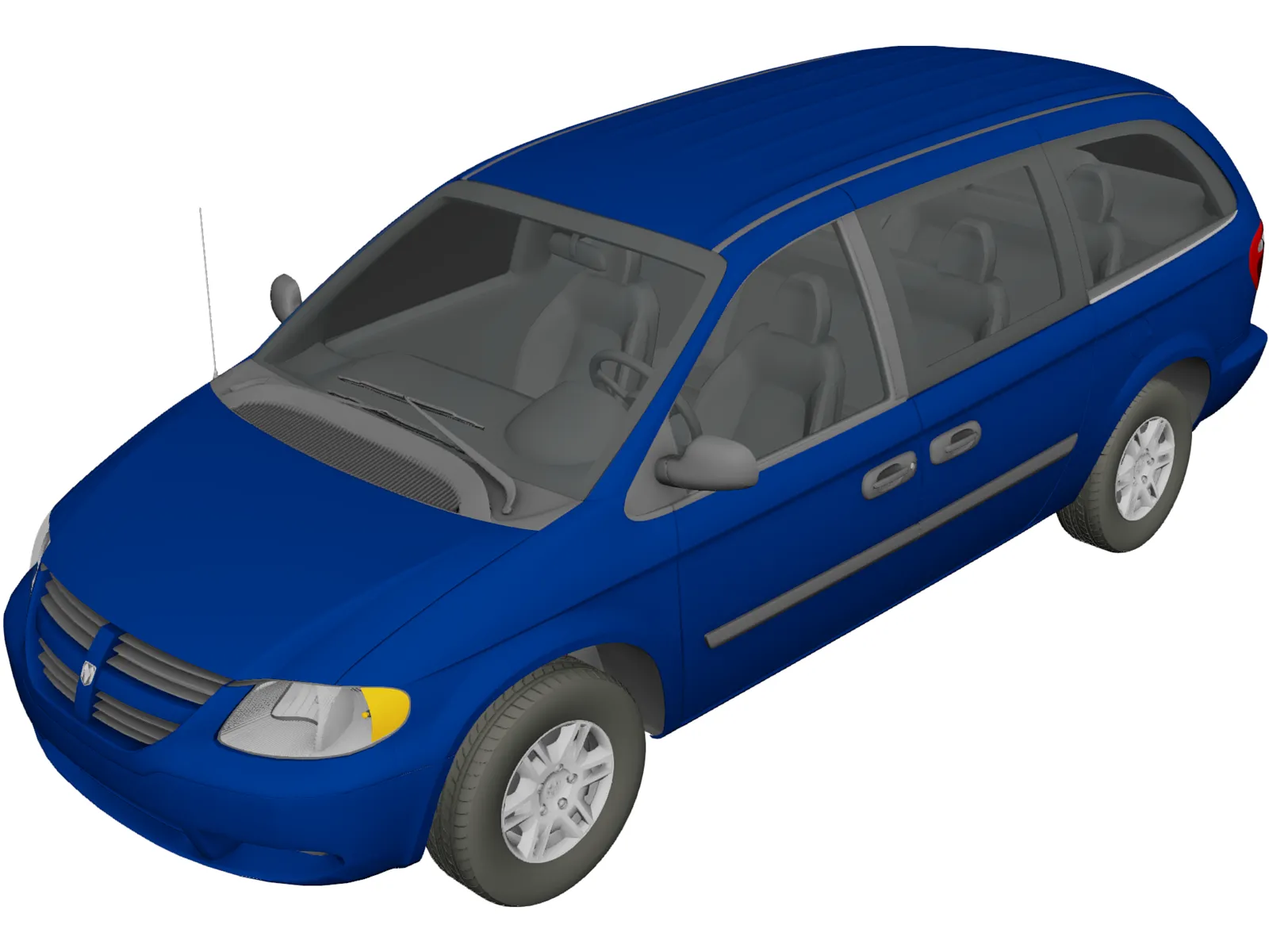 Dodge Grand Caravan (2004) 3D Model