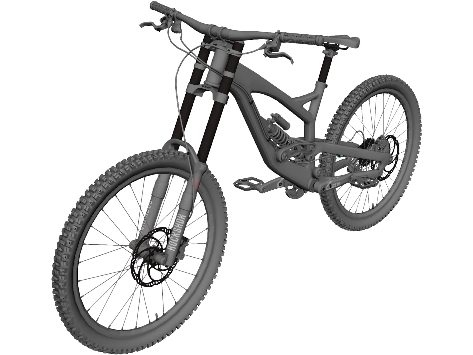 Bike MTB 3D Model