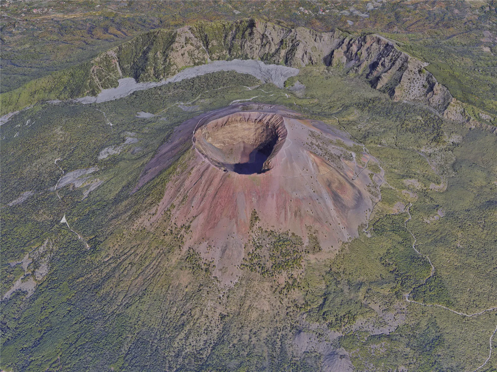 Mount Vesuvius, Naples, Italy (2020) 3D Model