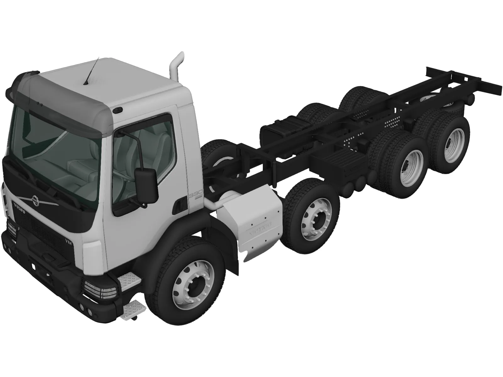 Volvo VM 270 Chassis 3D Model