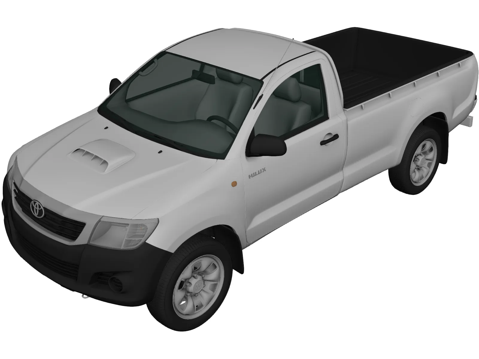 Toyota Hilux (1999) 3D Model