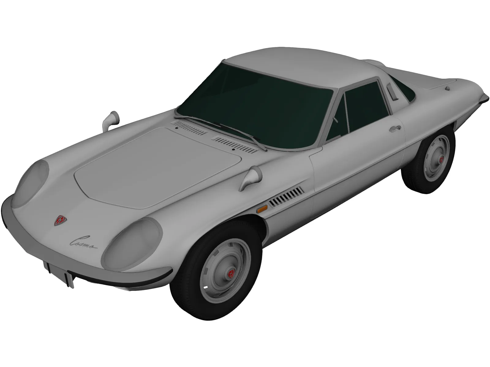 Mazda Cosmo (1967) 3D Model