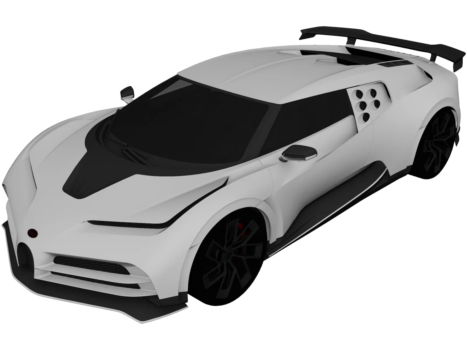 Bugatti EB110 Homage (2019) 3D Model