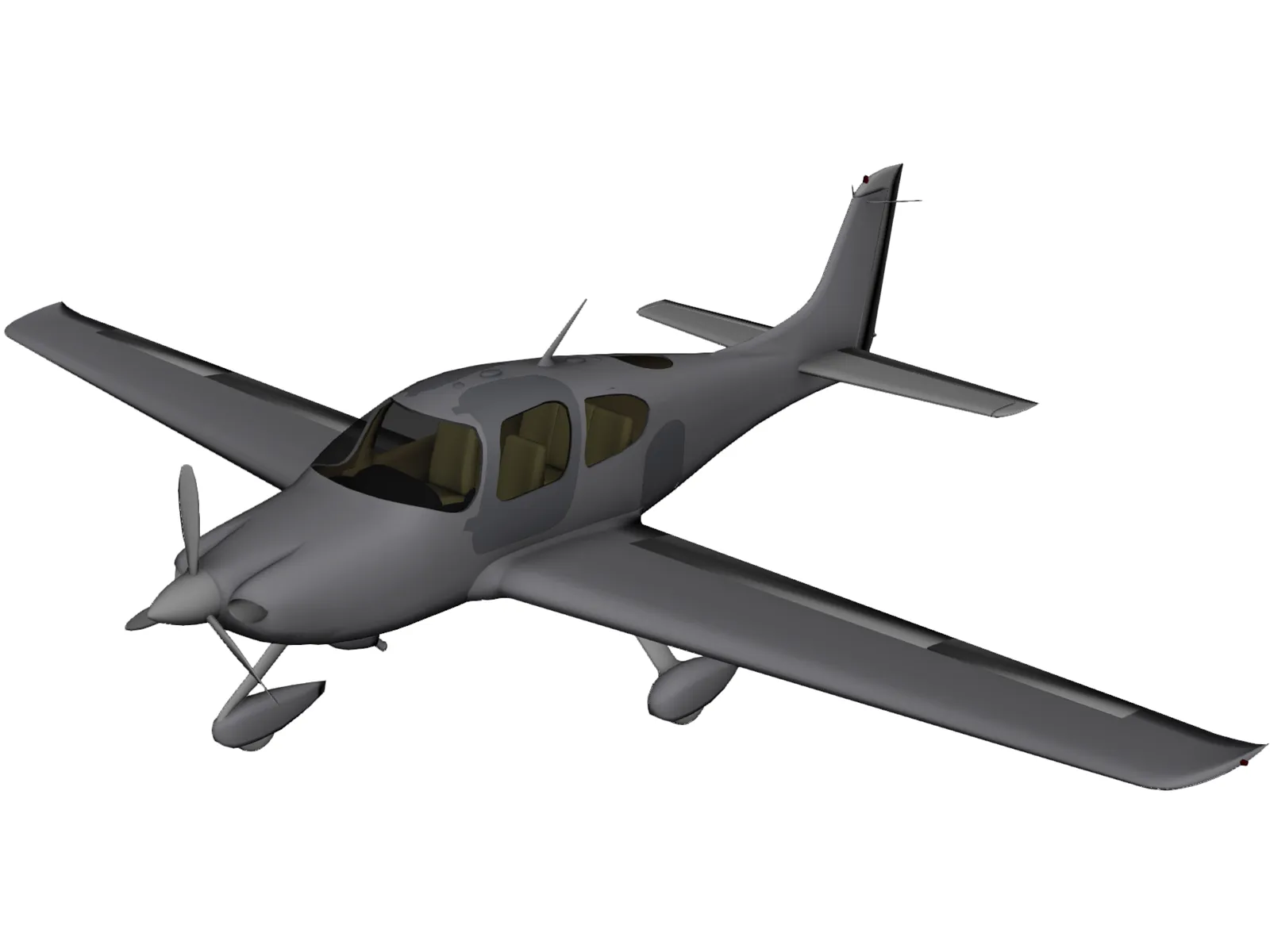 Cirrus SR22 3D Model