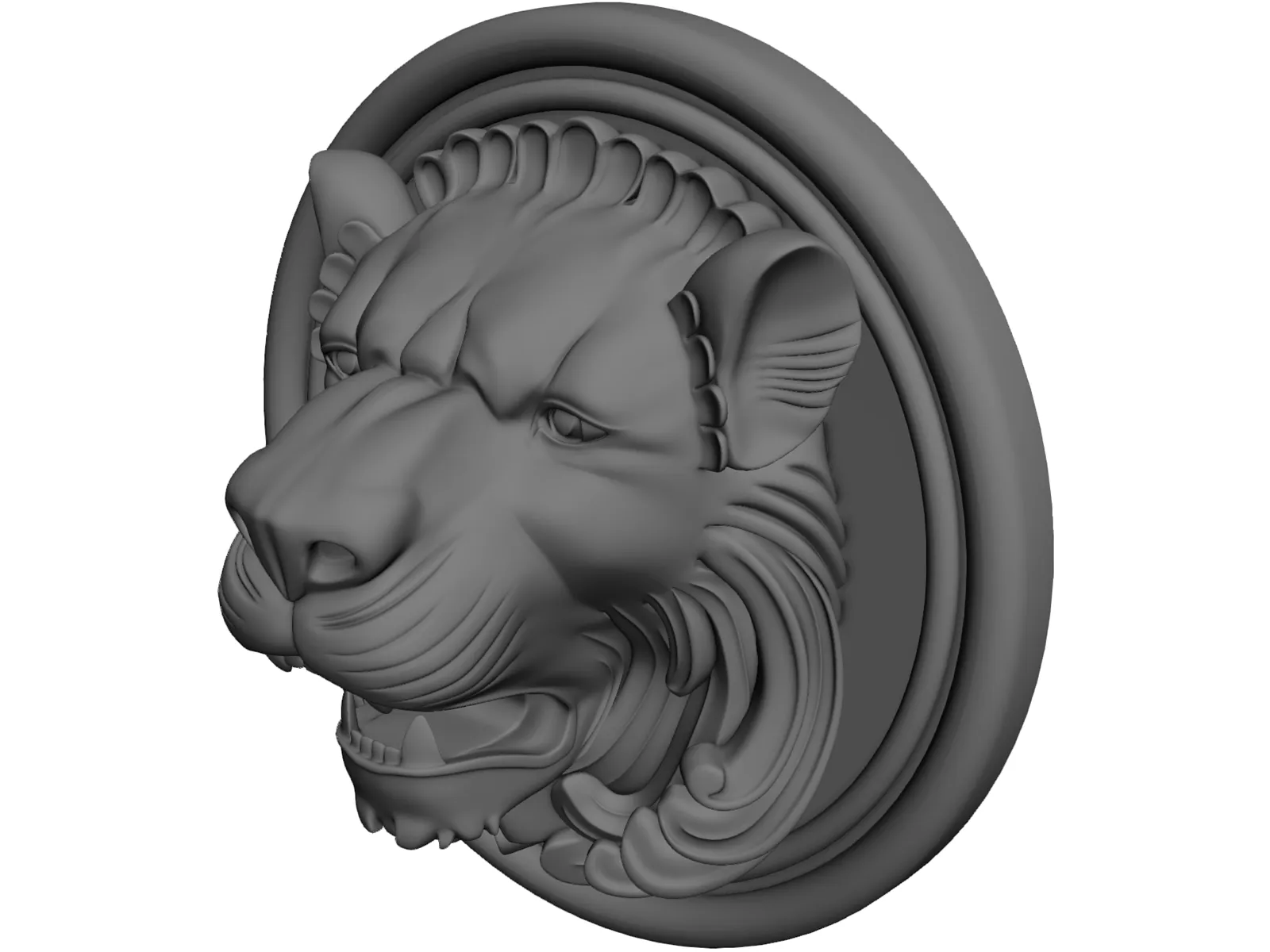 Lion 3D Model