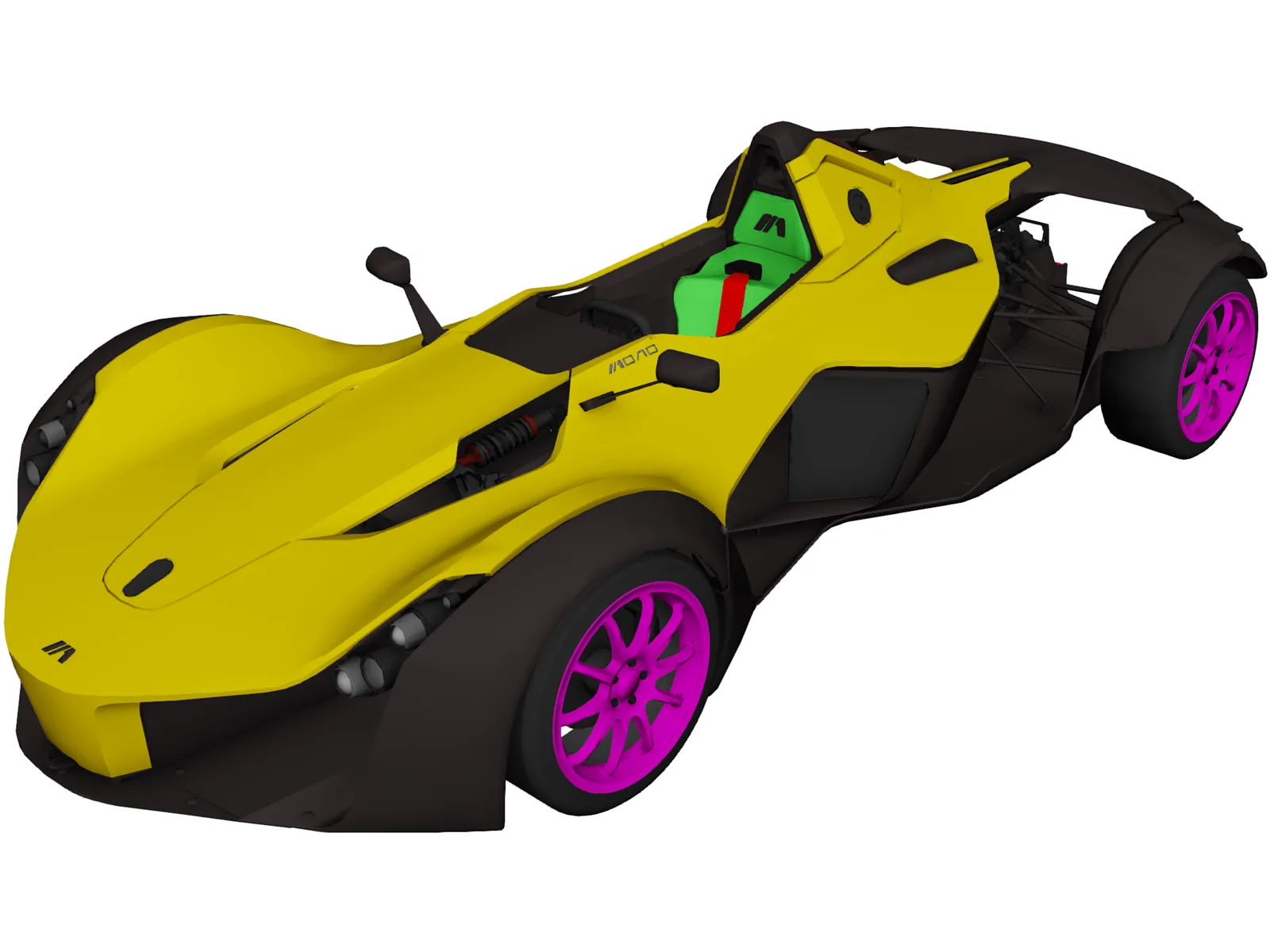 Bac Mono 3D Model