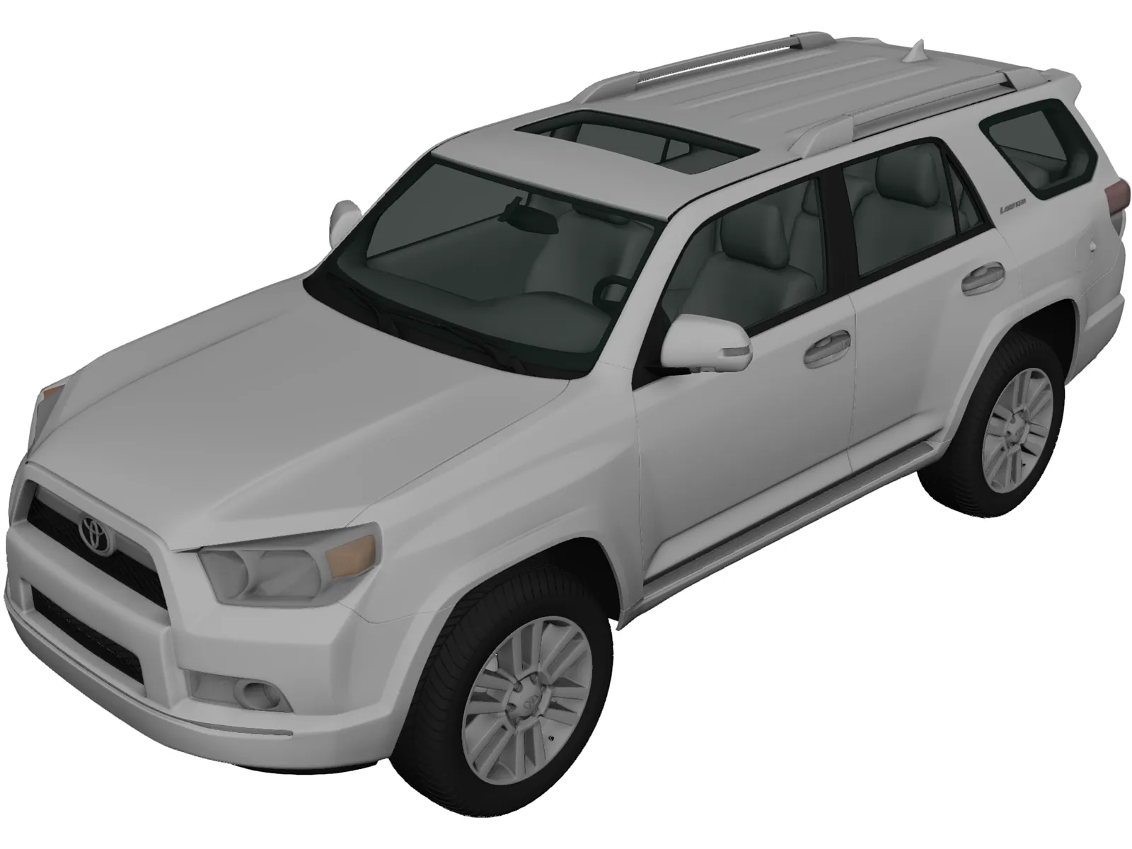 Toyota 4Runner (2011) 3D Model