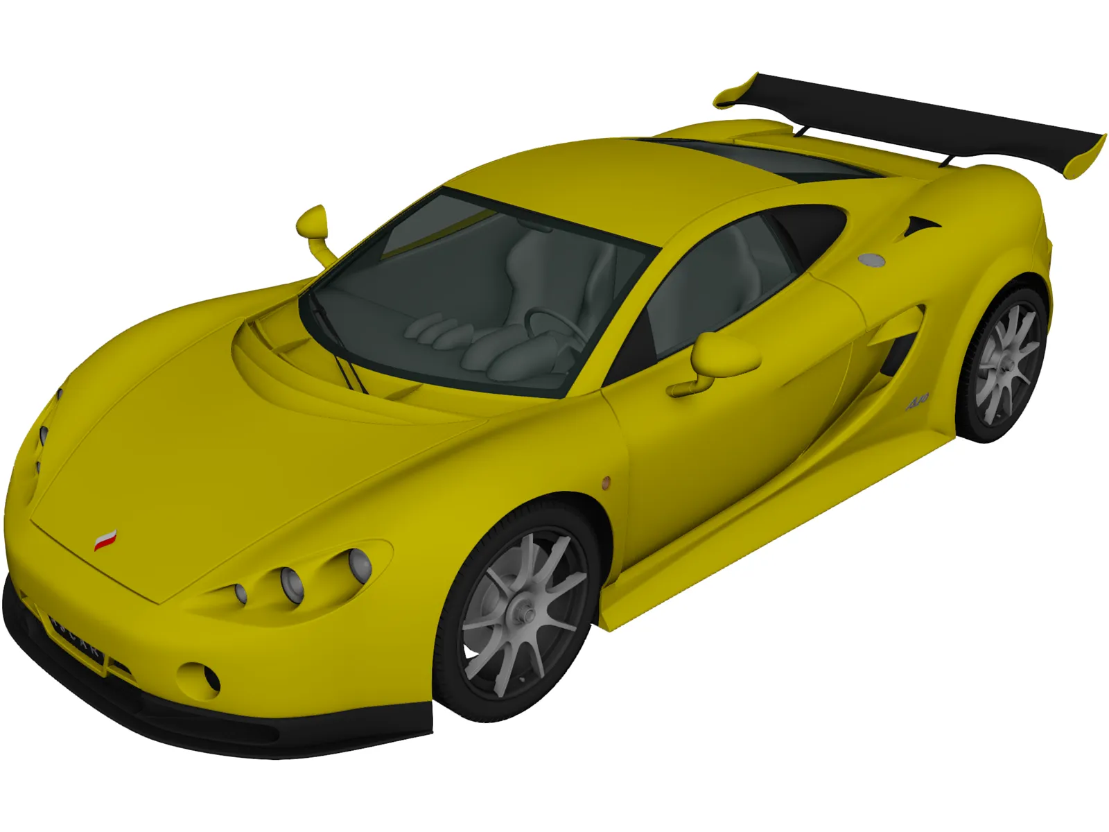 Ascari A10 (2006) 3D Model