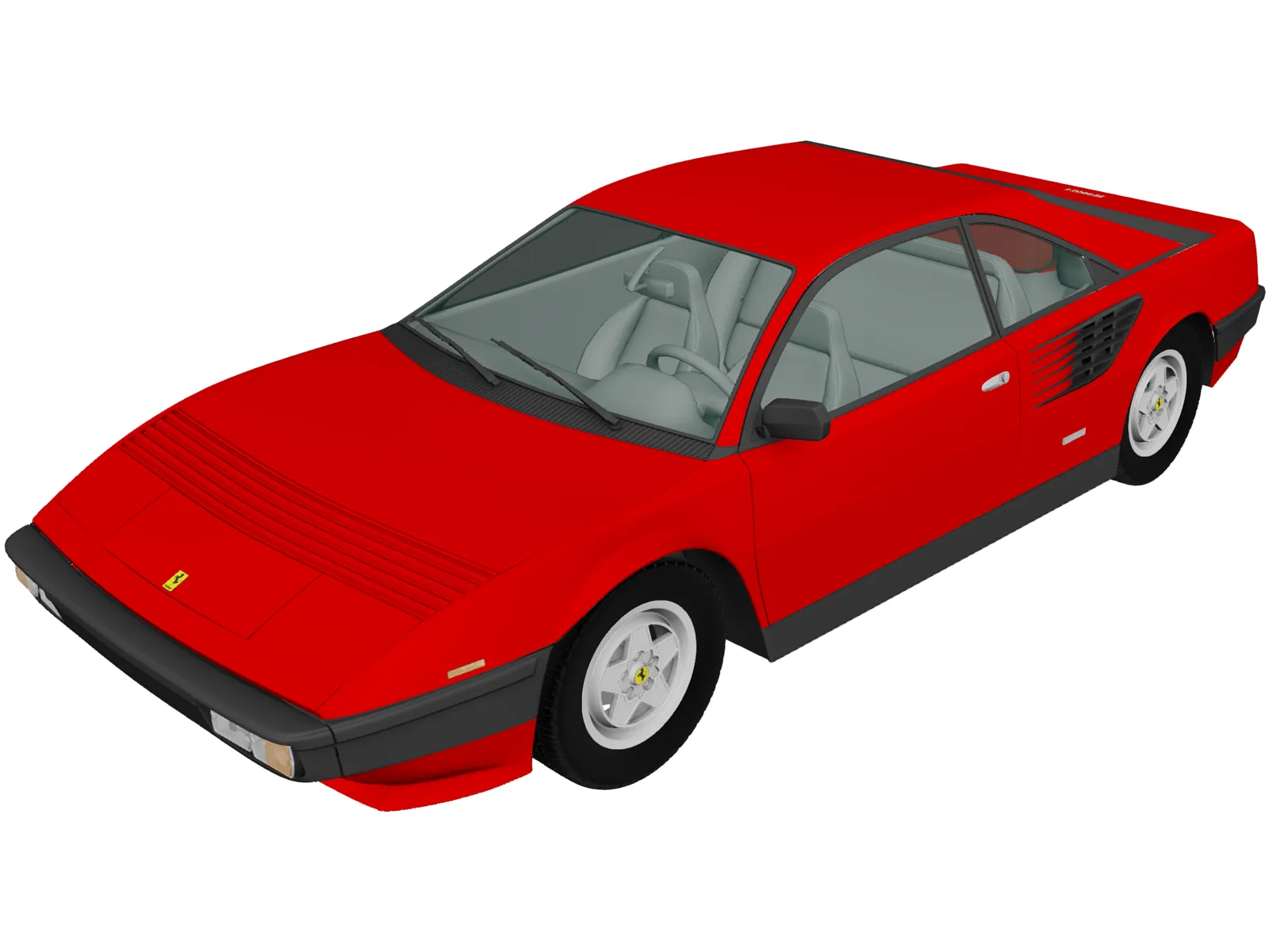 Ferrari Mondial (1980) 3D Model