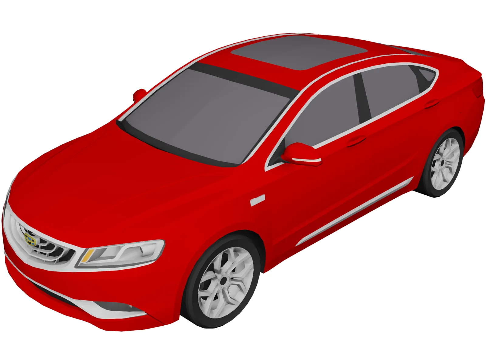 Geely Borui (2015) 3D Model