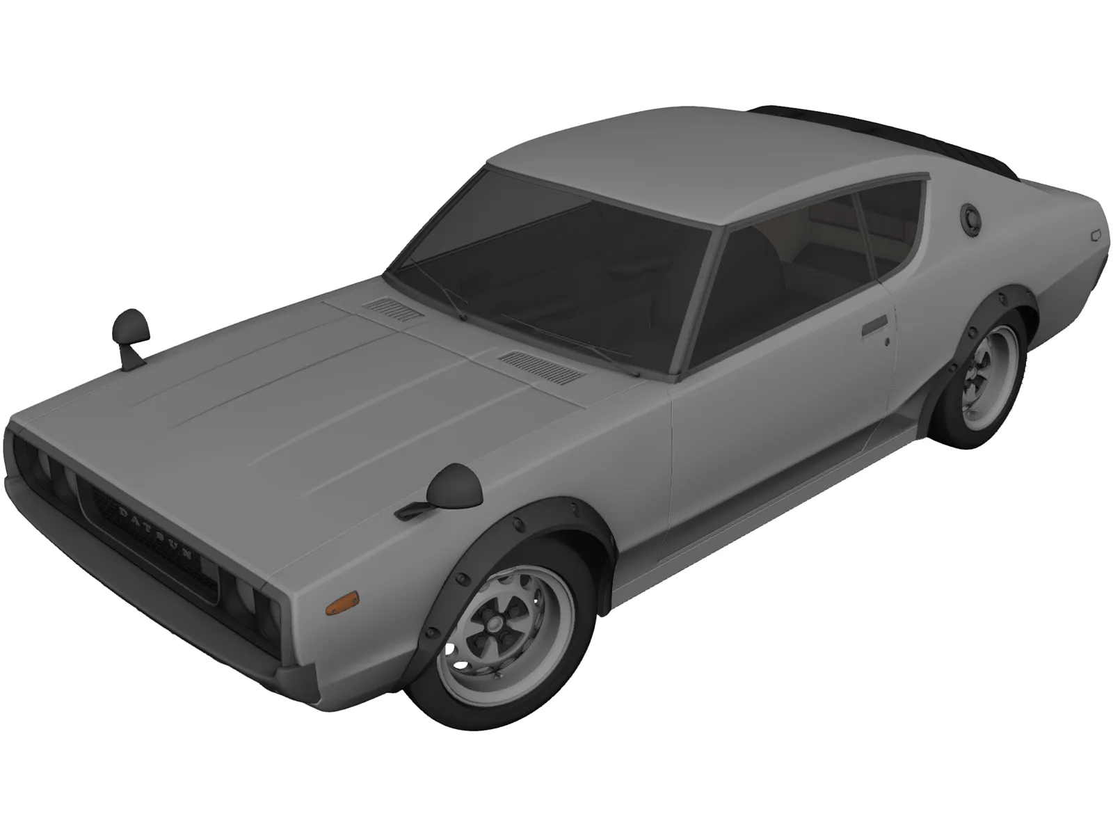 Datsun 240K-GT (1972) 3D Model