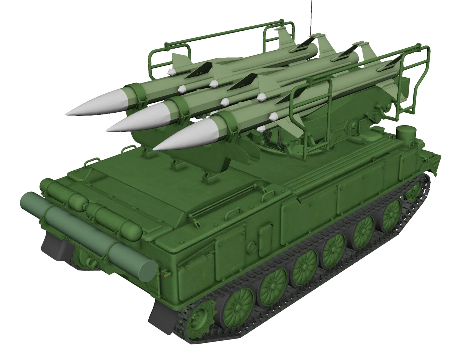 SA-6 Gainful 3D Model