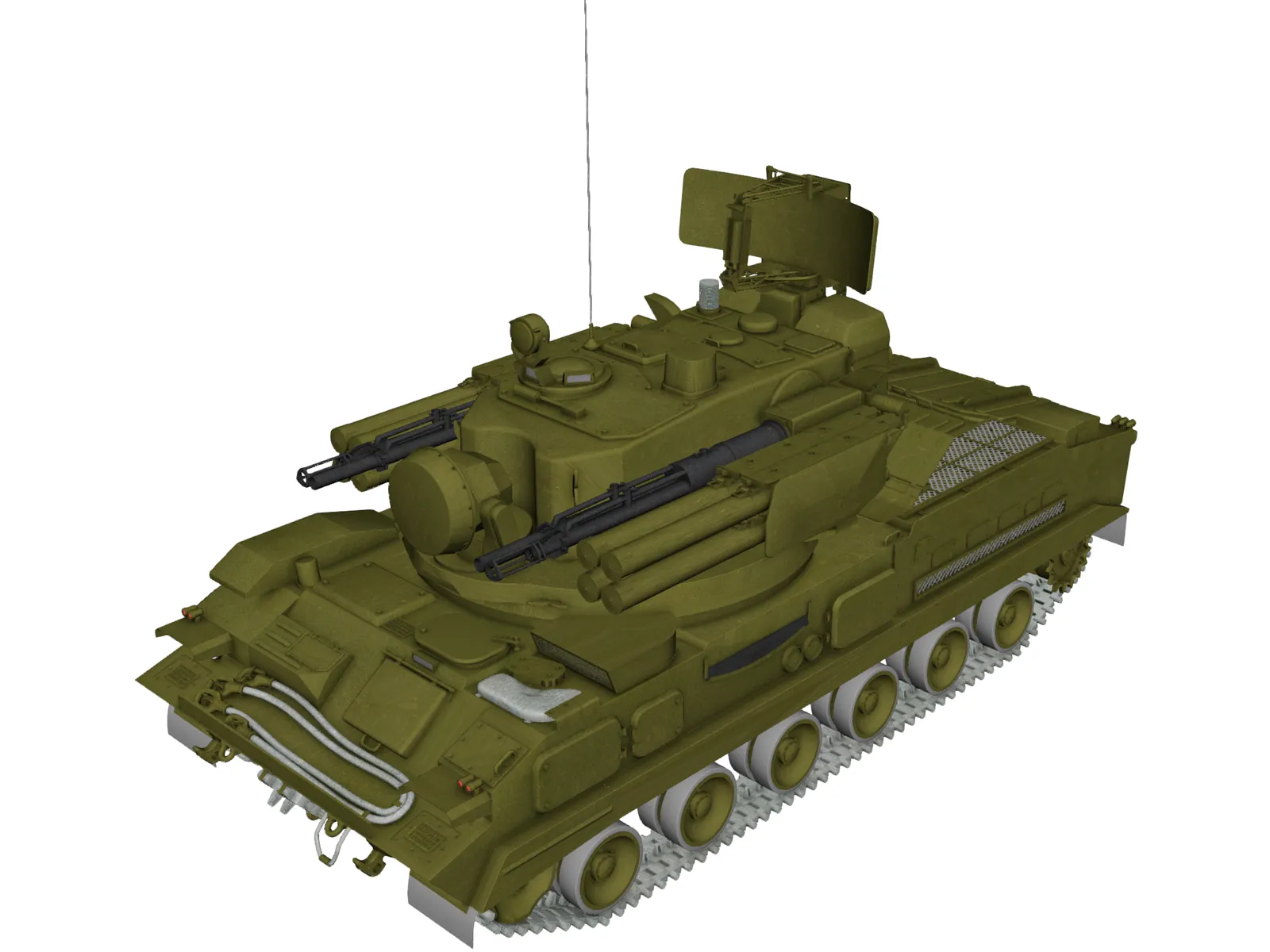 SA-19 Grison 3D Model