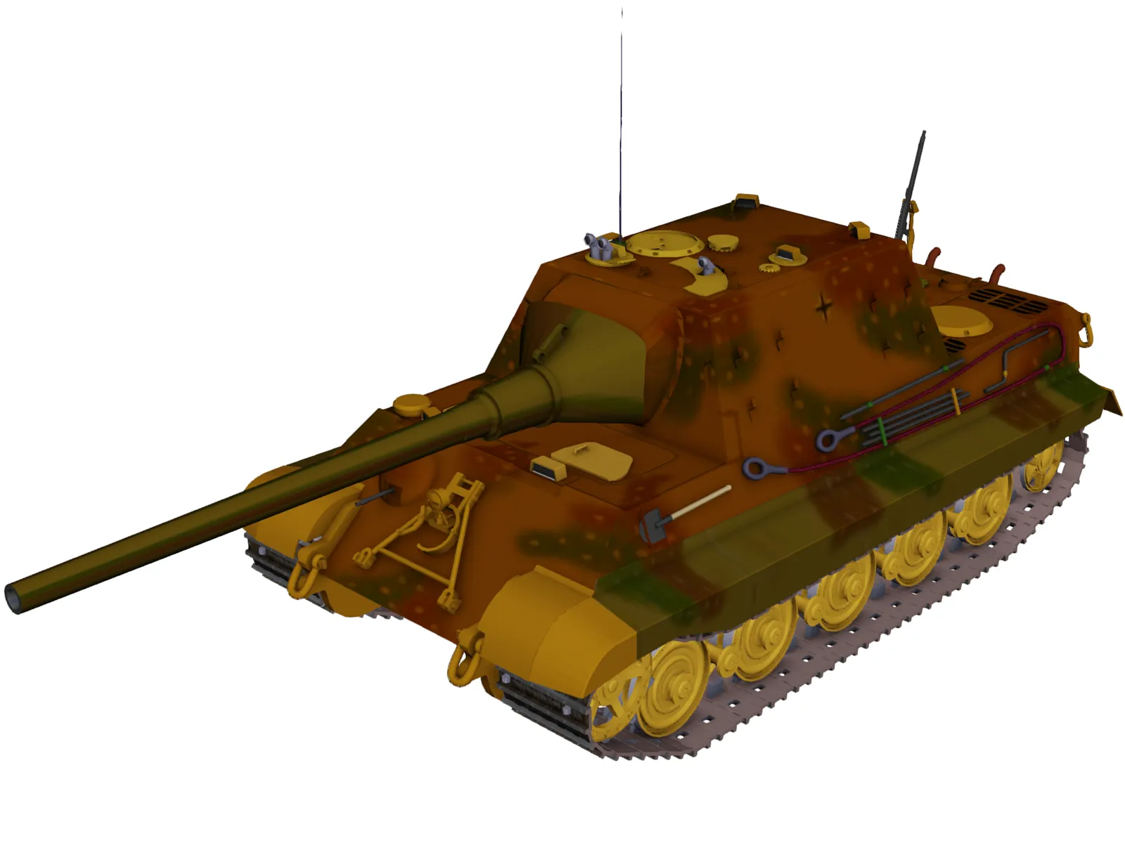 Jagdtiger 1 3D Model